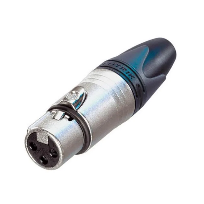 Neutrik Conector Xlr Fêmea Nc3-Fxx De 3 Pinos '
