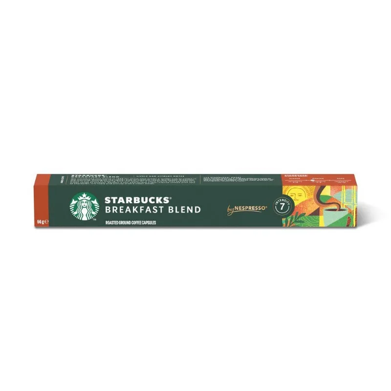 Café Starbucks® Breakfast Blend by Nespresso® - 10 cápsulas
