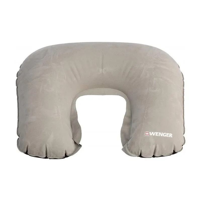 Almofada De Pescoço Inflável Wenger Com Protetor Auricular