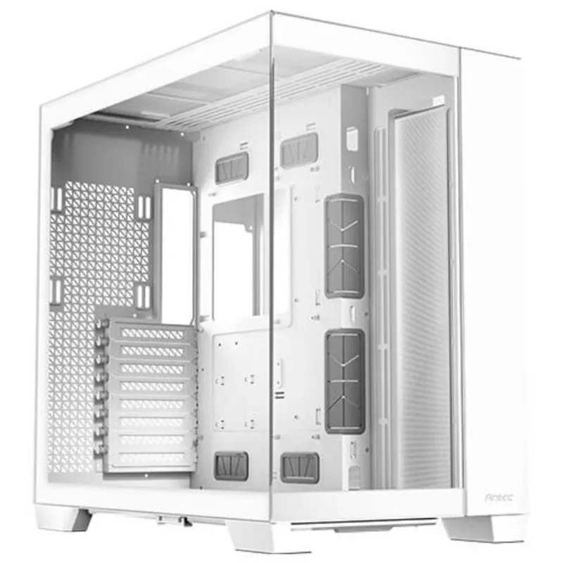 Gabinete Gamer Antec C8 White Lateral Vidro Temperado 4mm E-atx-atx-m-atx-itx Branco - 0-761345-1