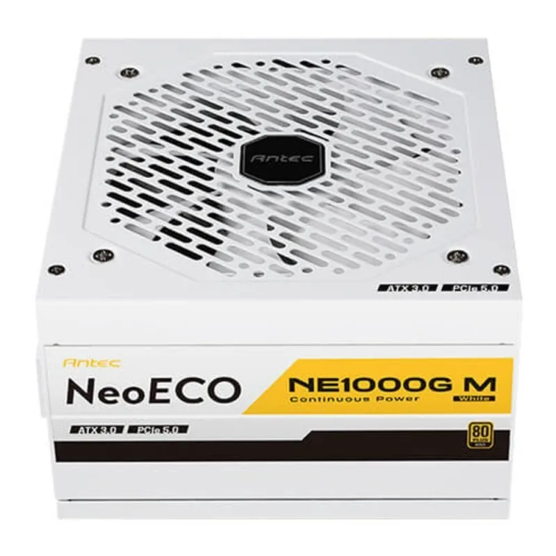 Fonte de Alimentação Neoeco NE1000G m White ATX 3.0 1000W 80 Plus Gold Branco Antec - OUTRAS - Informática