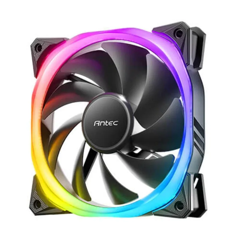 Kit Com 3 Cooler P- Gabinete Antec Fusion 120 Argb 3+c 120mm Argb Pwm Led Rgb - 0-761345-57010-7