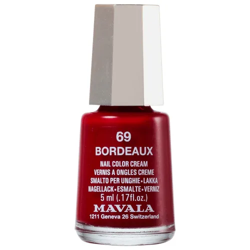 Nail Color Cream 69 Bordeaux - MAVALA - Higiene E Beleza