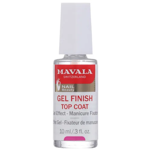 Gel Finish Top Coat Mavala Cobertura Fixadora 10ml - MAVALA