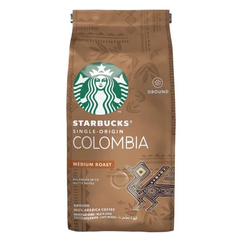 CAFÉ TORRADO E MOÍDO STARBUCKS SINGLE-ORIGIN COLOMBIA PACOTE 250G - STARBUCKS