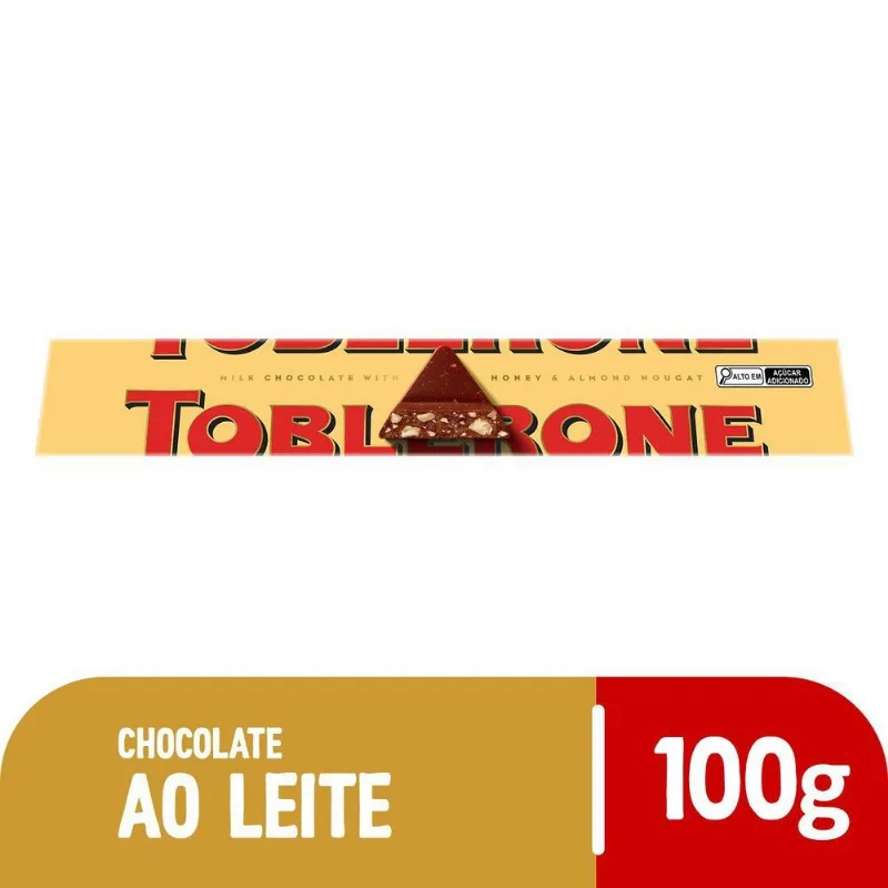 Chocolate Toblerone ao leite 100g