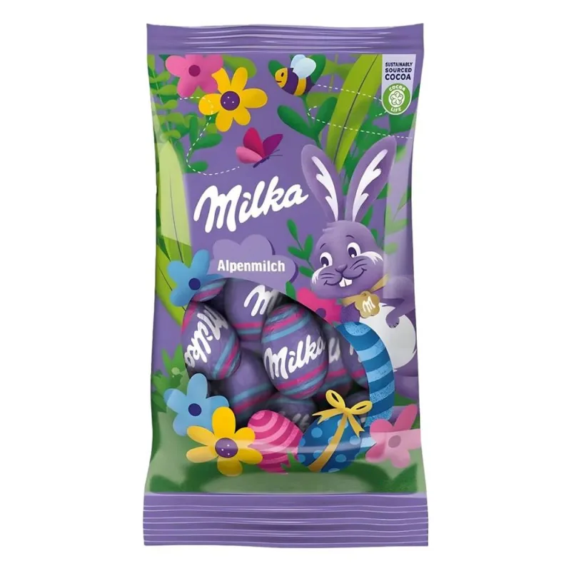 Ovinhos de Leite Alpinos Milka 100g - Milka - Pascoa