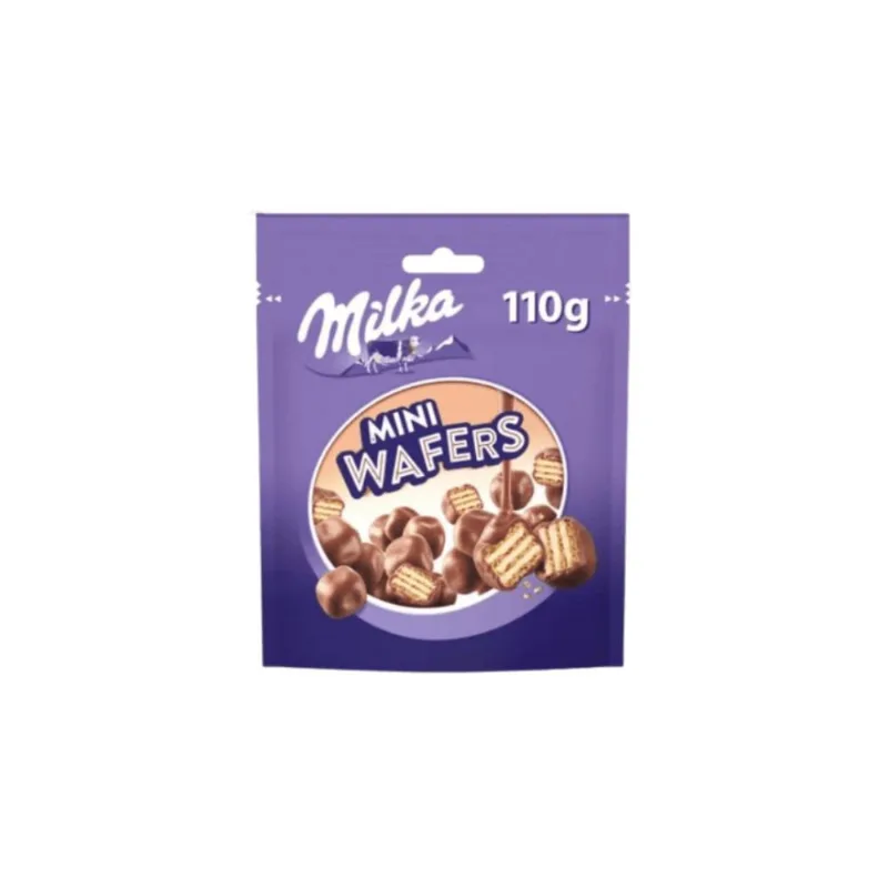 Chocolate Milka Mini Wafers 110g