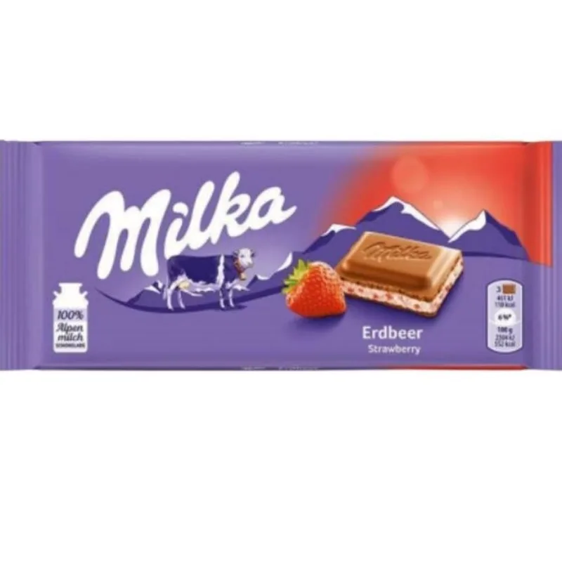 Chocolate Milka Oreo Sandwish Strawberry 92G