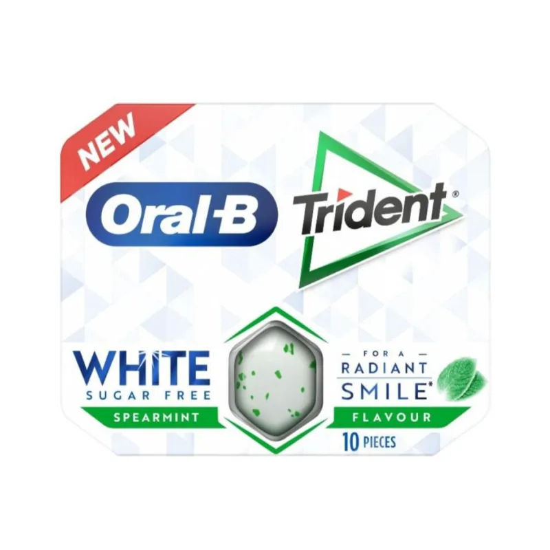 Chiclete Trident Oral-B Spearmint 10un Importado 17g