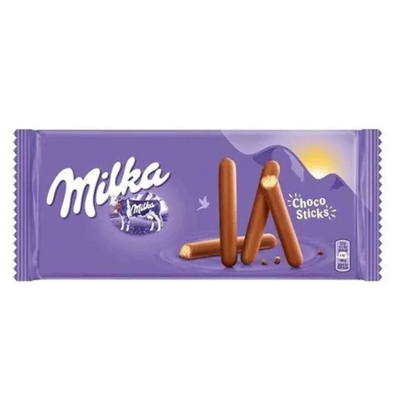 Biscoito Milka Choco Sticks 112g