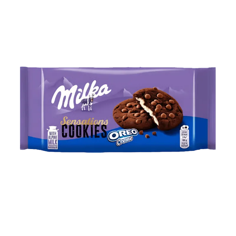 Biscoito Cookie Milka Sensations Oreo 156g