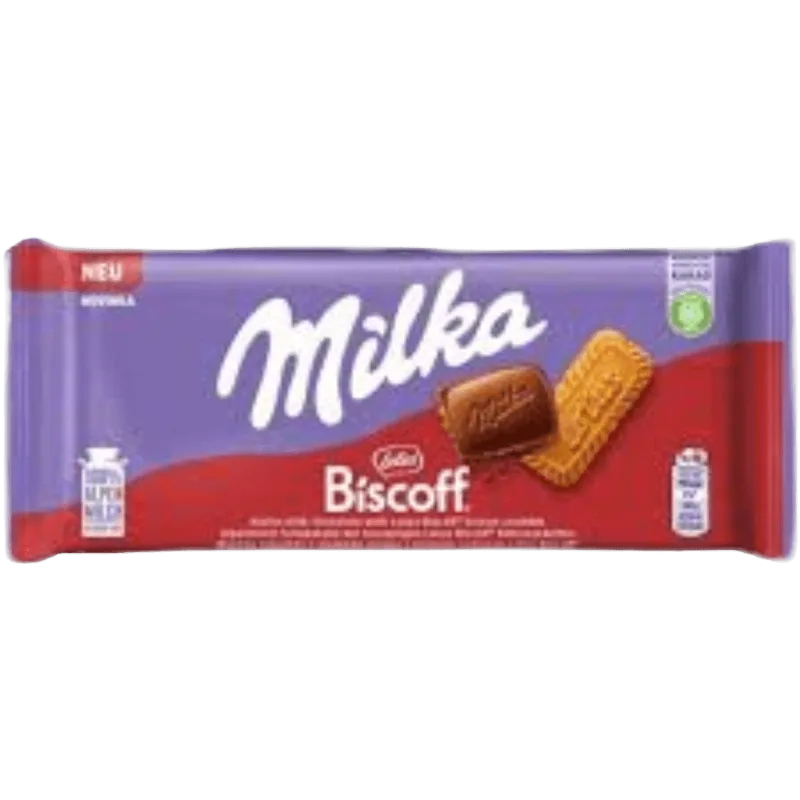 Chocolate Milka Lotus Biscoff 90g