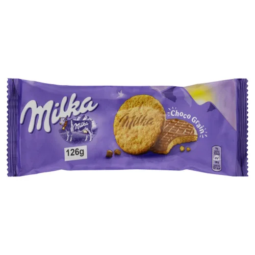 Biscoito Choco Grains 126g Milka - MILKA - Mercearia