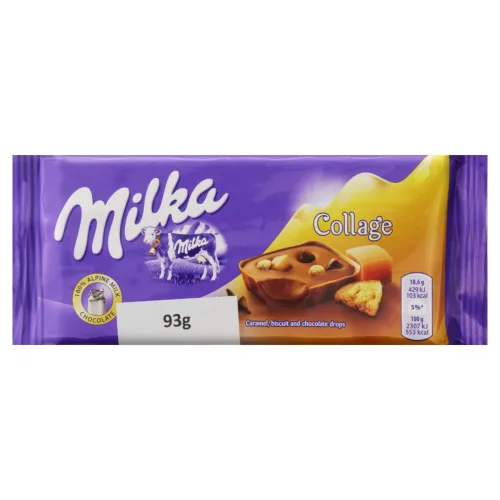 Choc.milka 93g Collage Caramel - MILKA - Mercearia