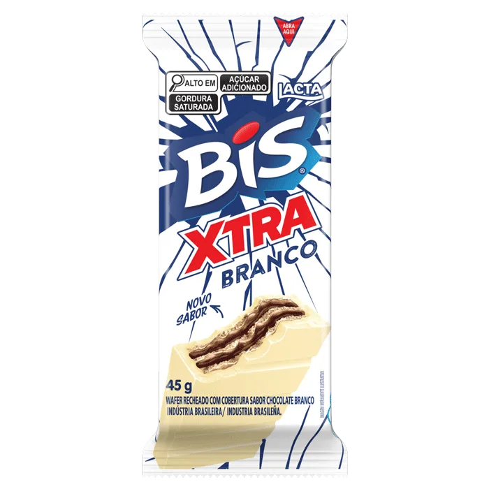 Chocolate Bis Xtra Branco 45g - Bis - Chocolate