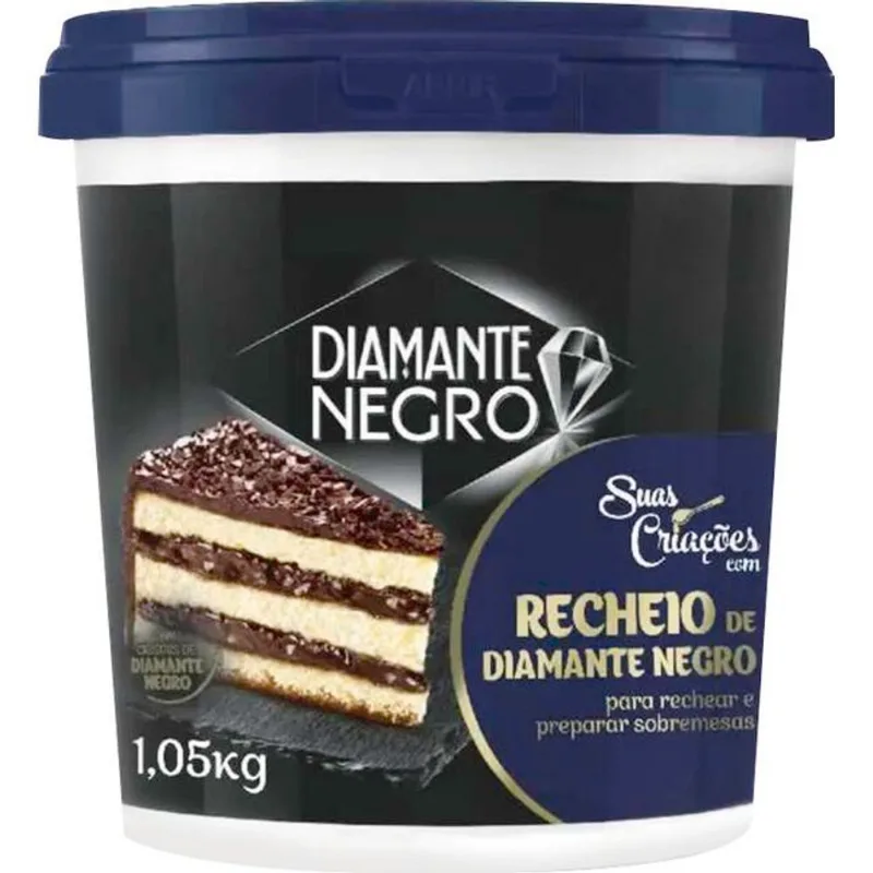 Recheio Lacta Diamante Negro 1,05kg