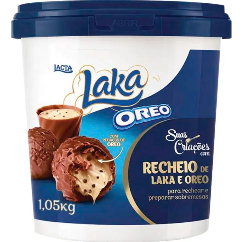 Recheio Lacta Laka Oreo 1,05kg