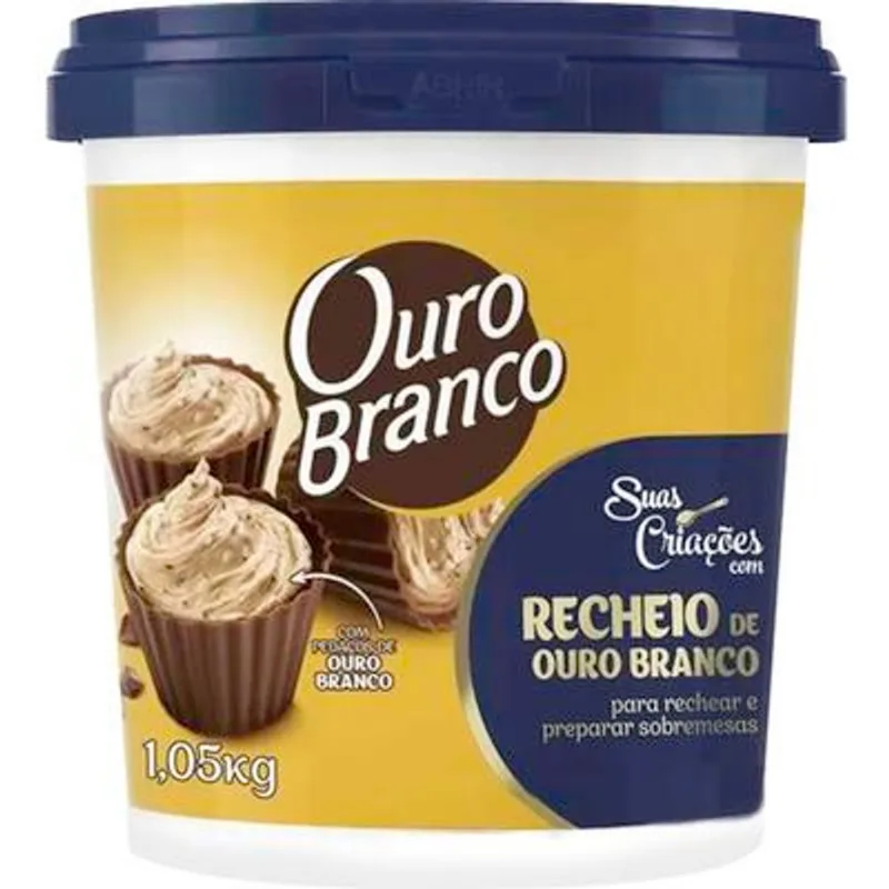 Recheio Lacta Ouro Branco 1,05kg