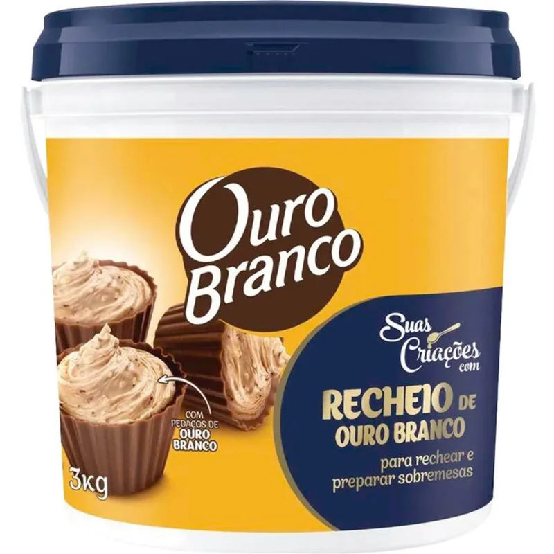 Recheio Lacta Ouro Branco 3kg