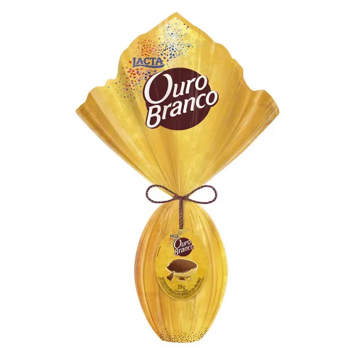 OVO DE PÁSCOA OURO BRANCO LACTA 359G - LACTA - Mercearia