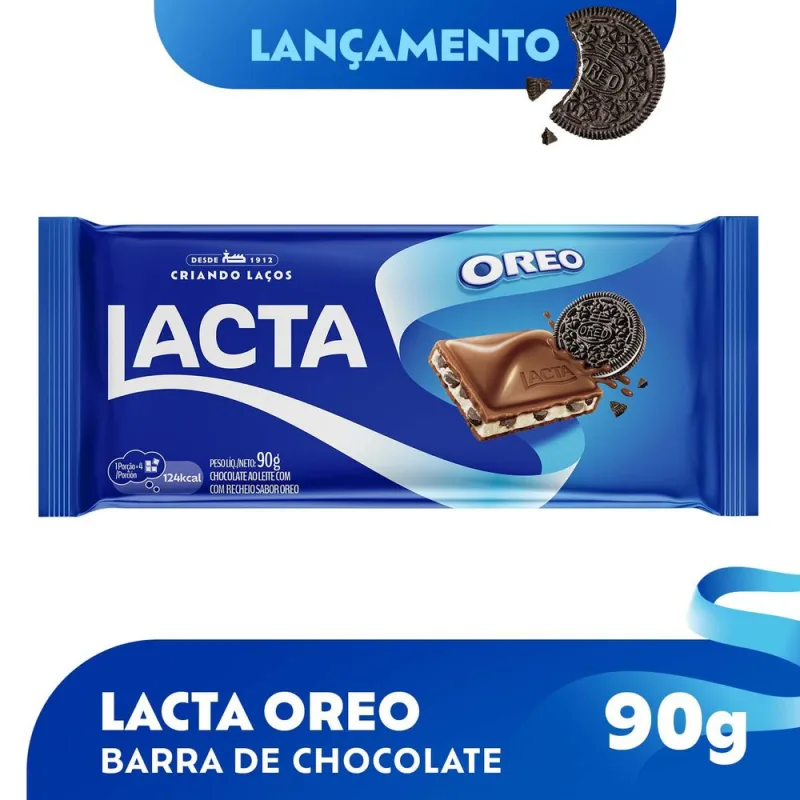 MDLZ CHOC LACTA OREO RECH 90 GR - Lacta - Conveniencia