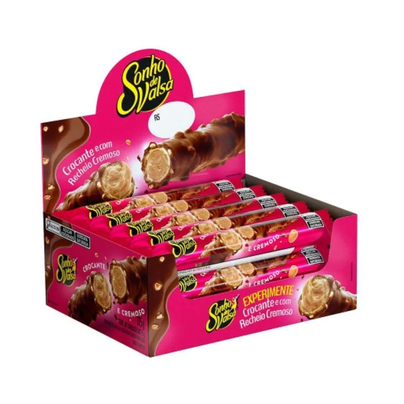 Stick Wafer Recheado Sonho De Valsa 25g - Não Informado - Mercearia