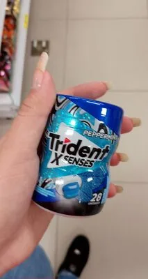 TRIDENT X SENSES PEPPERMINT 54G MDLZ - TRIDENT - Mercearia E Gastronomia