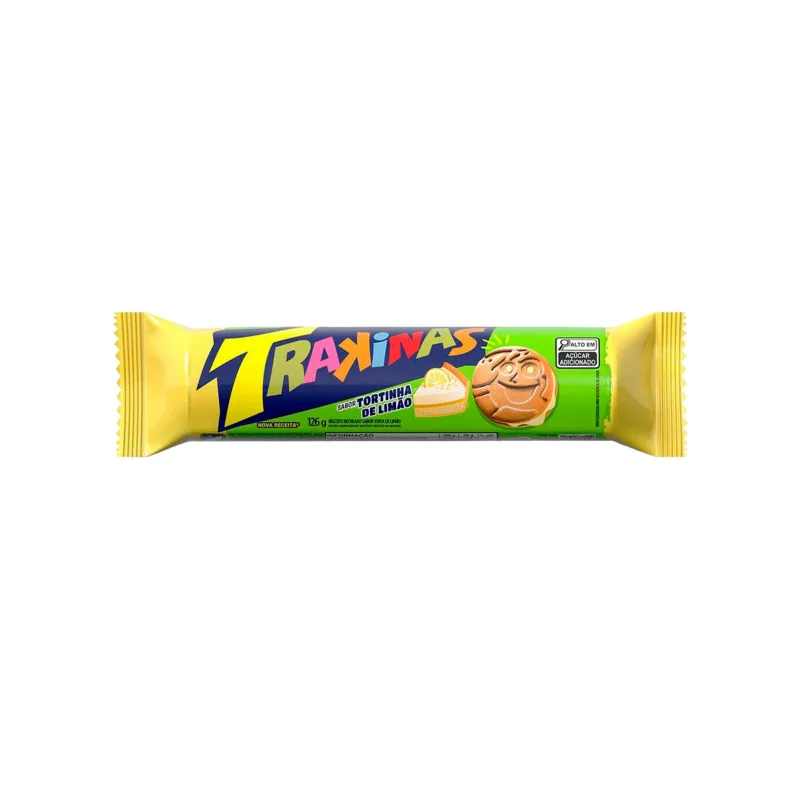 MDLZ BISC TRAKINAS TORTA DE LIMAO 126 GR - Trakinas