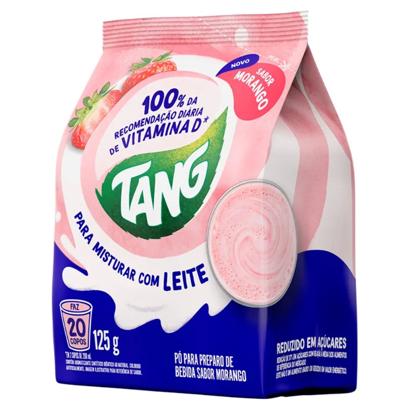Pó Preparo de Bebida Tang Morango 125g