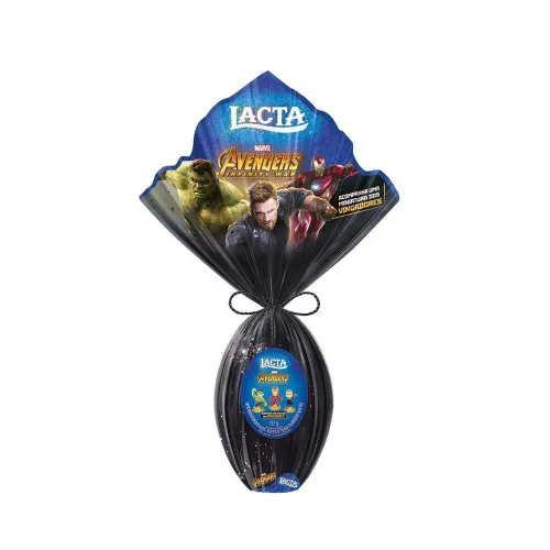 Ovo Pascoa Lacta 157g Vingadores Herois - LACTA - Mercearia