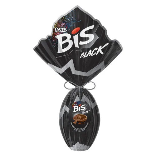 Ovo De Páscoa Bis Black Lacta 240g - BLACK - Mercearia