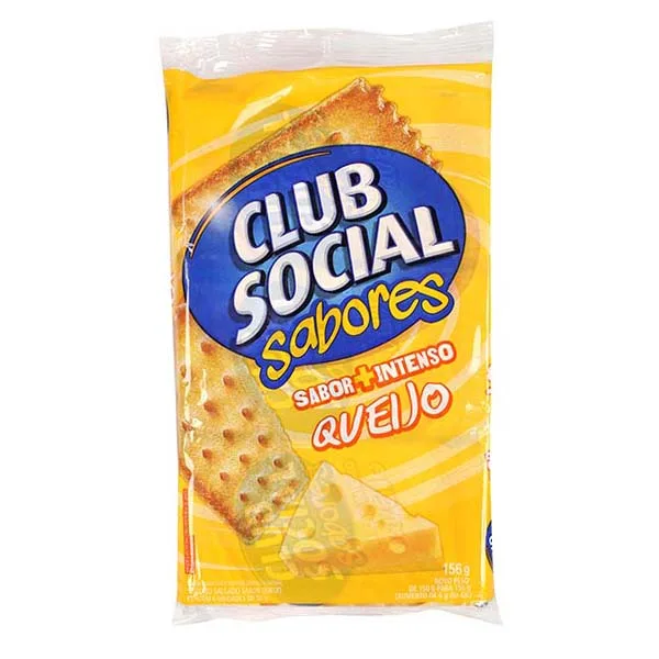 Bisc.club Social 141g Queijo - CLUB SOCIAL - Mercearia