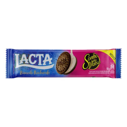 Bisc Rech Lacta 90g Sonho De Valsa - LACTA - Mercearia