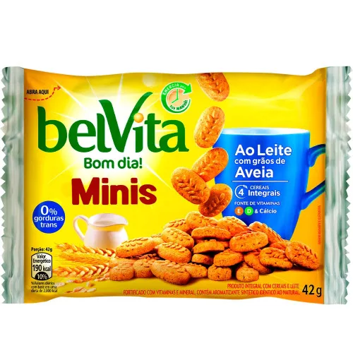 Bisc.belvita 42g Leite C/aveia - BELVITA