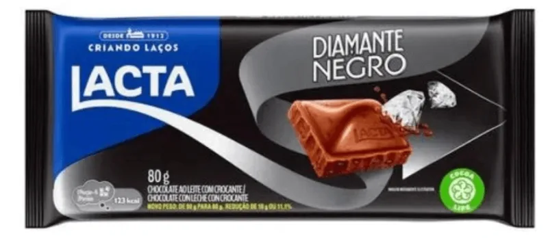MDLZ CHOCOLATE DIAMANTE NEGRO 80 GR - Mondelez - Bomboniere