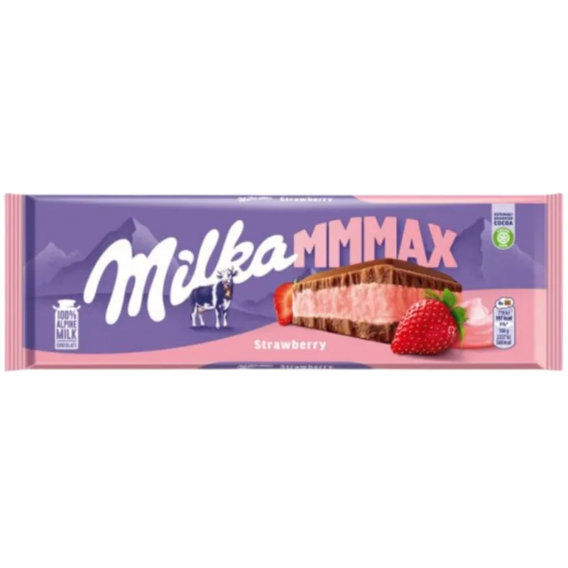 Chocolate Strawberry Milka 300g