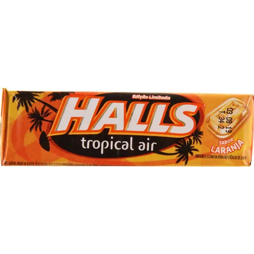Drops Halls Laranja Tro Air 34g - HALLS - Mercearia