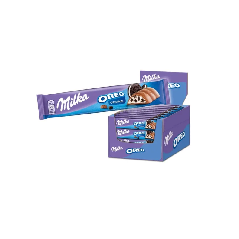 Barrinha de Chocolate Milka Oreo 37g