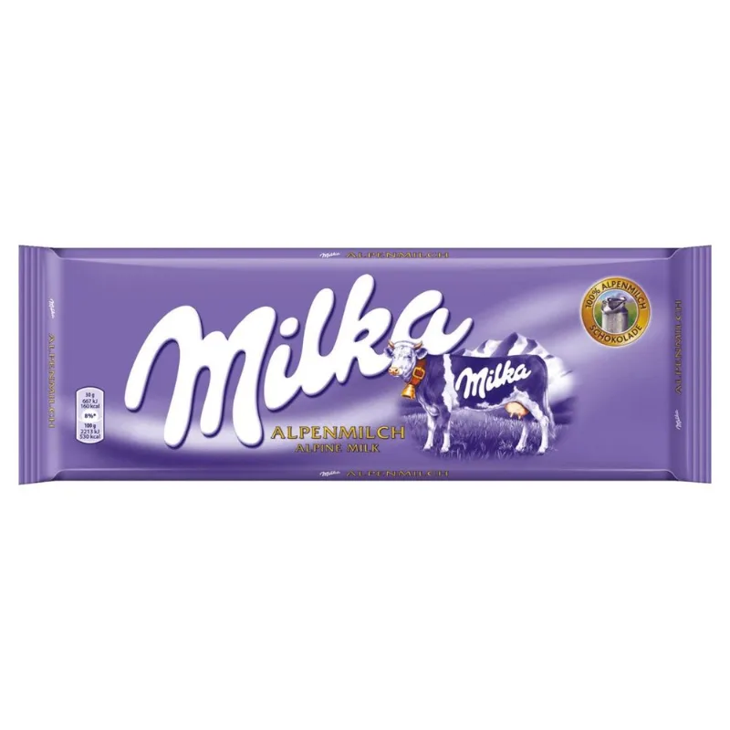 Chocolate ao Leite Alpenmilch Milka 270g