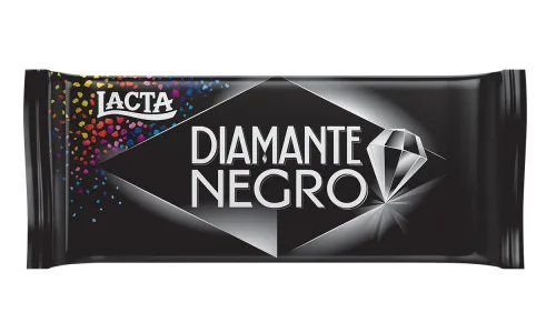 Choc Lacta Diamante Negro 135g - DIAMANTE - Mercearia