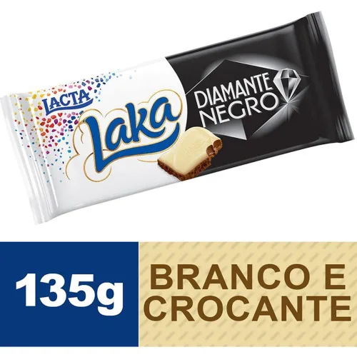 Chocolate Lacta Diamante/laka 135 Gr - DIAMANTE - Mercearia