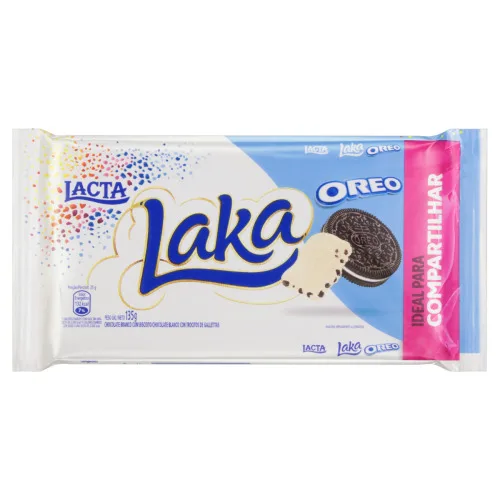 Choc Lacta Laka Oreo 135g - LACTA - Mercearia