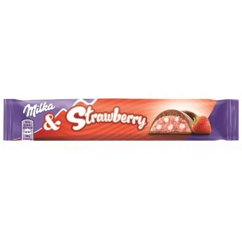 Milka 37g Strawberry - MILKA - Mercearia