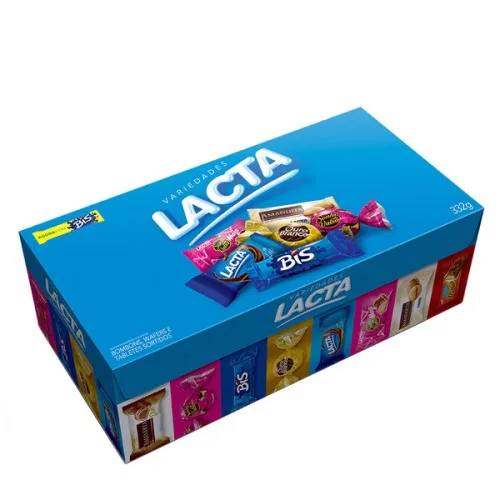 Bombom Lacta Sortido 289,2g - LACTA - Mercearia