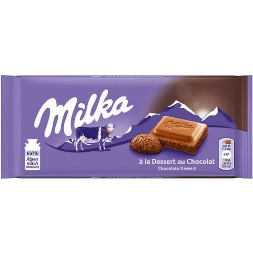 Choc.milka 100g Dessert - MILKA - Mercearia