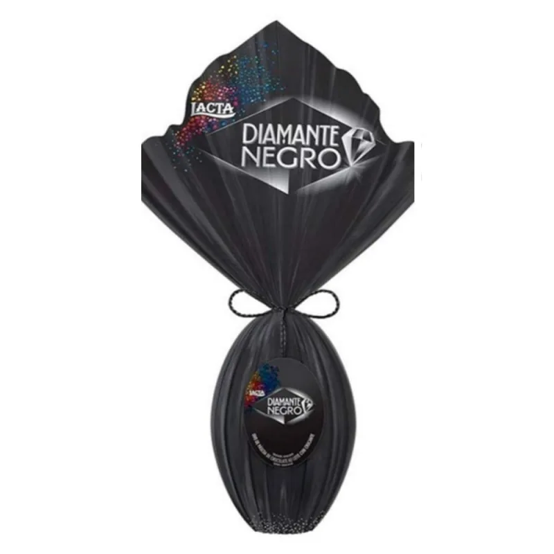Ovo Pascoa Lacta Diamante Negro 202g - DIAMANTE