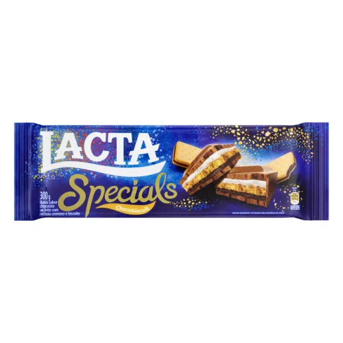 Chocolate Lacta Specials 325g Chocobiscuit - LACTA - Mercearia