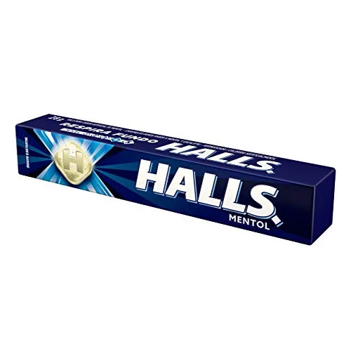 Bala Mentol Halls Pacote 28g - HALLS - Mercearia