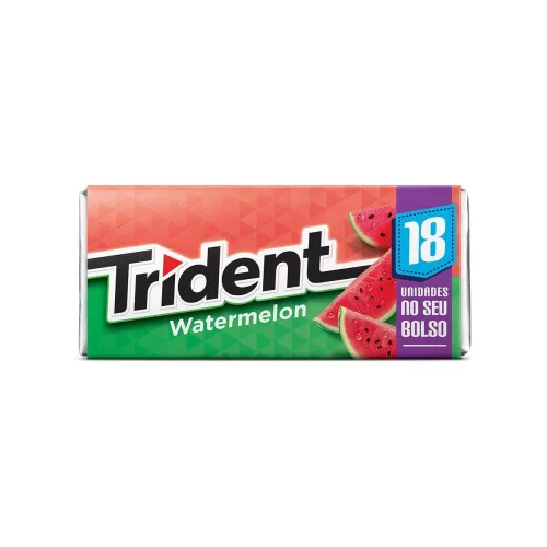 Trident 18s Watermelon 30,6g - TRIDENT - Mercearia
